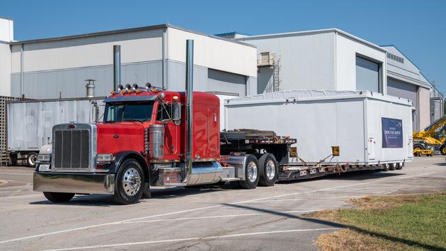 NASA image: Final Piece of Rocket Hardware for Artemis II Heads to Florida